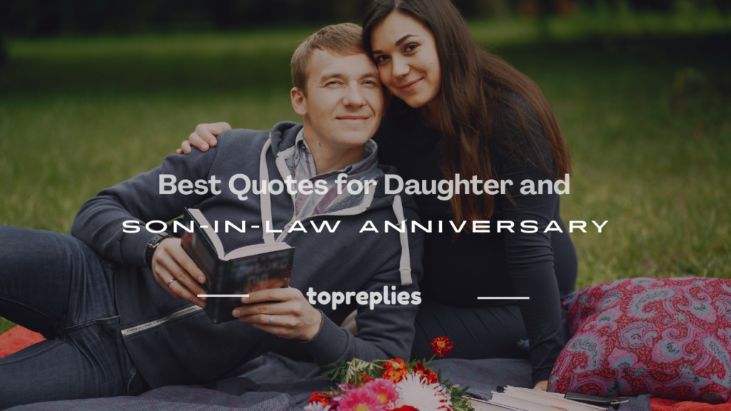 quotes for daughter and son-in-law anniversary