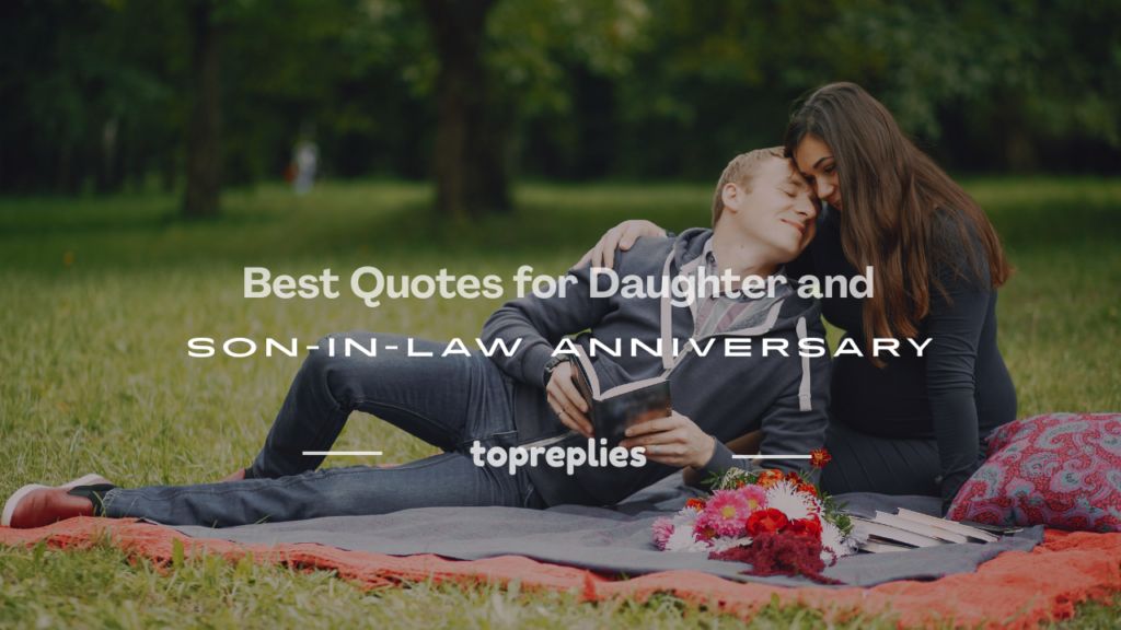 quotes for daughter and son-in-law anniversary