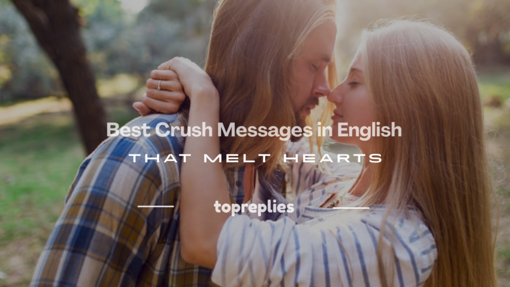 messages for crush english