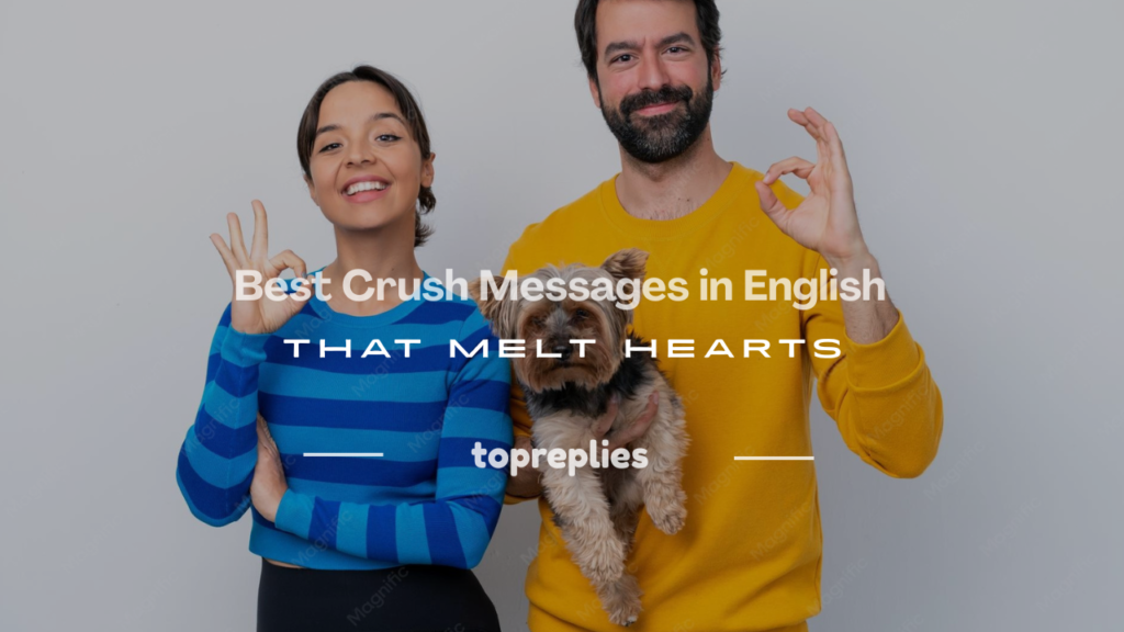 messages for crush english