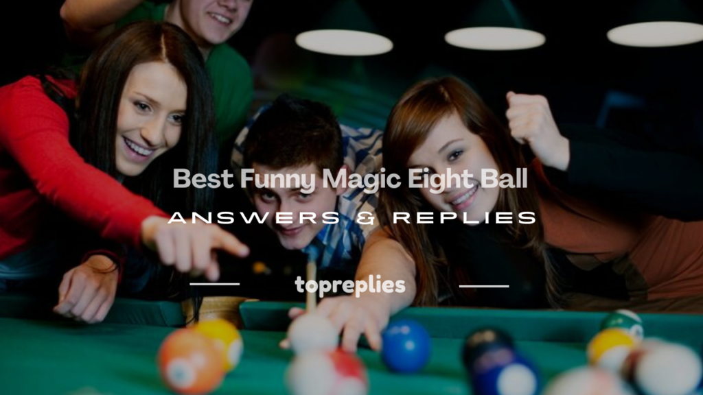 funny magic eight ball answers