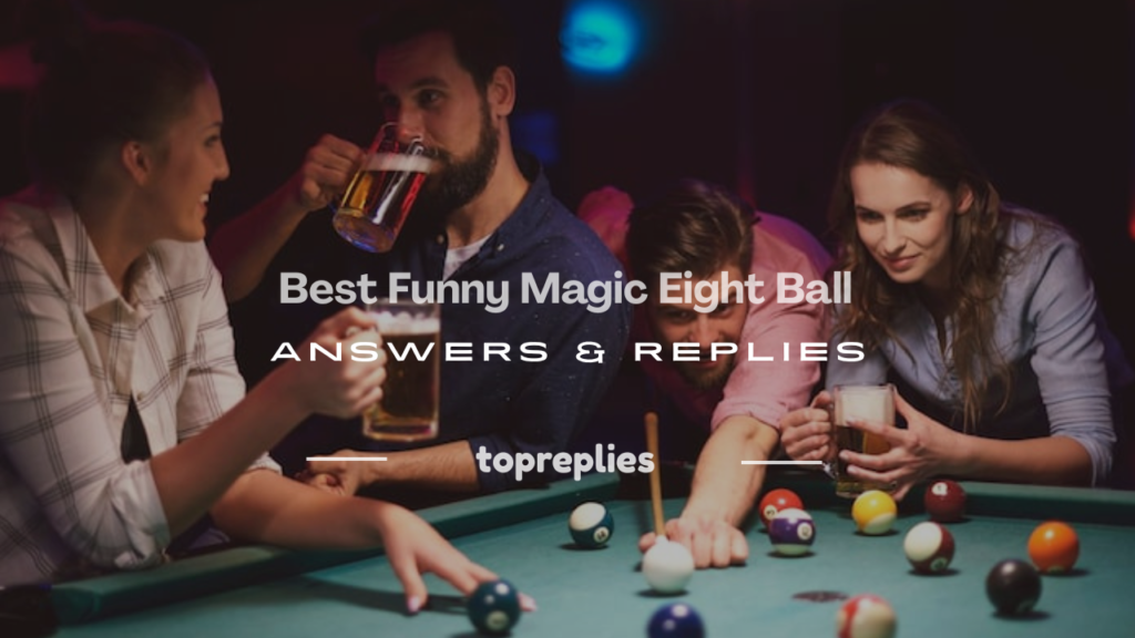 funny magic eight ball answers