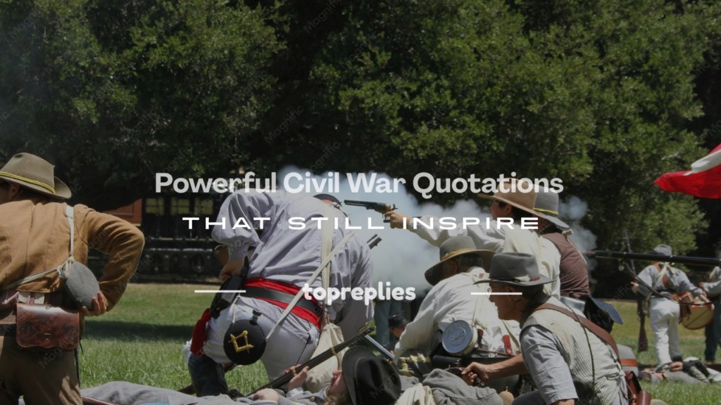 civil war quotations