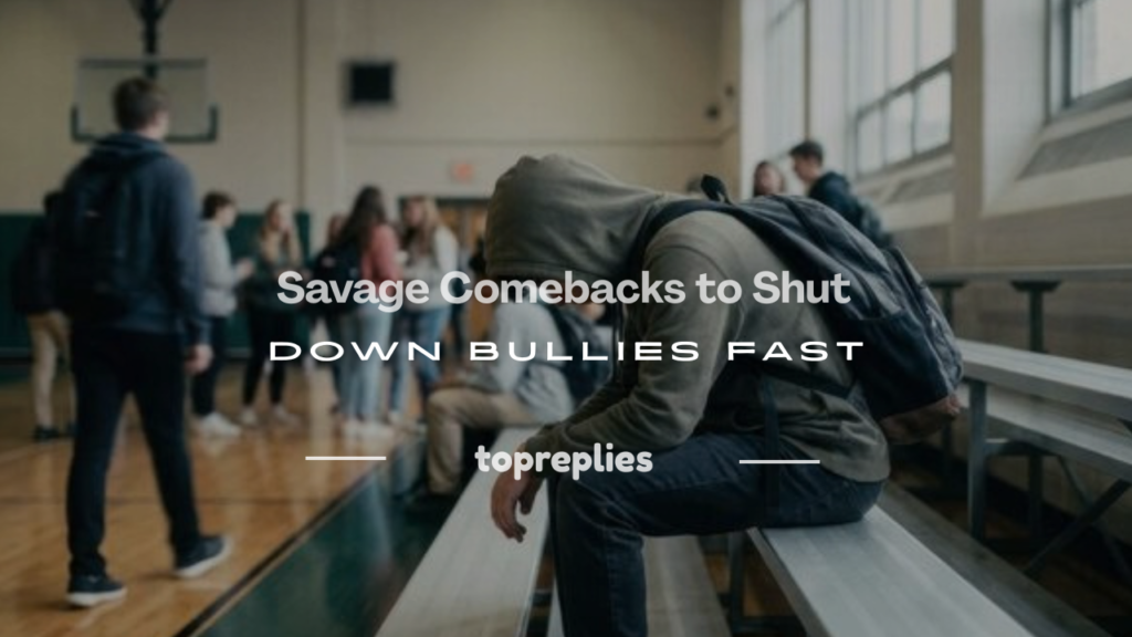 responses to bullies