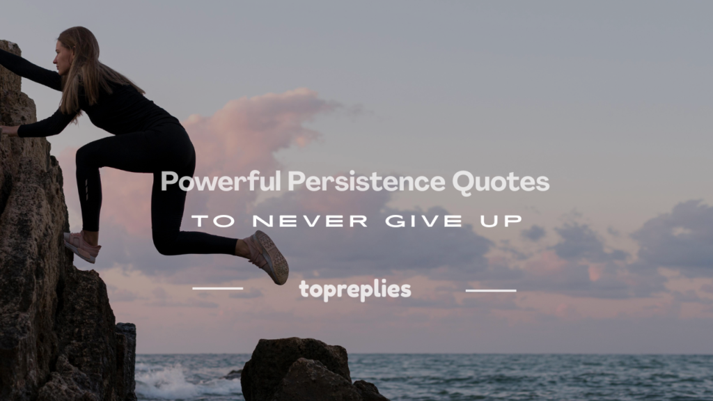 quote about persistence