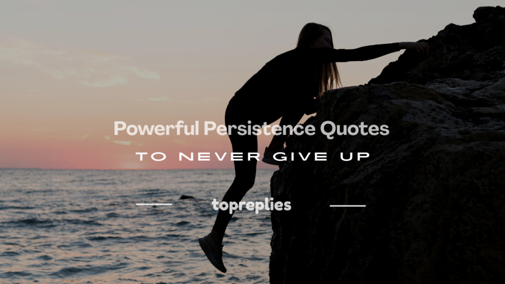 quote about persistence